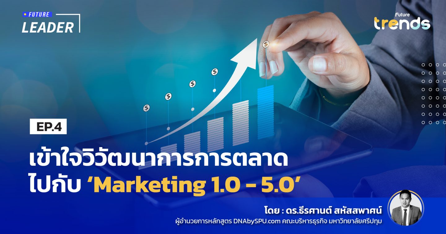 เข้าใจวิวัฒนาการการตลาดไปกับ Marketing 1.0 – 5.0