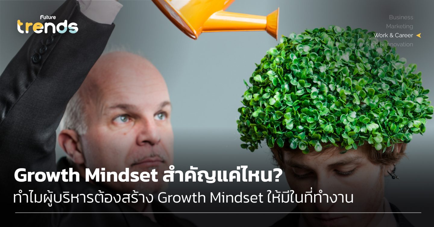 Growth Mindset สำคัญแค่ไหน? ทำไมผู้บริหารต้องสร้าง Growth Mindset ให้มีในที่ทำงาน